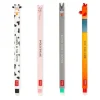Set de 4 Legami - Stylos à encre gel effaçable Farm Sweet Farm