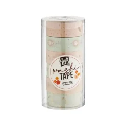 Set de 6 rouleaux de Washi tape - 2,5M