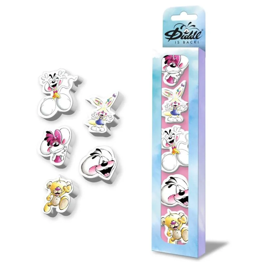 Set gommes 3D Diddl