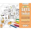 Sets de table à colorier Manoir hanté - 32 x 42 cm - Bouchut
