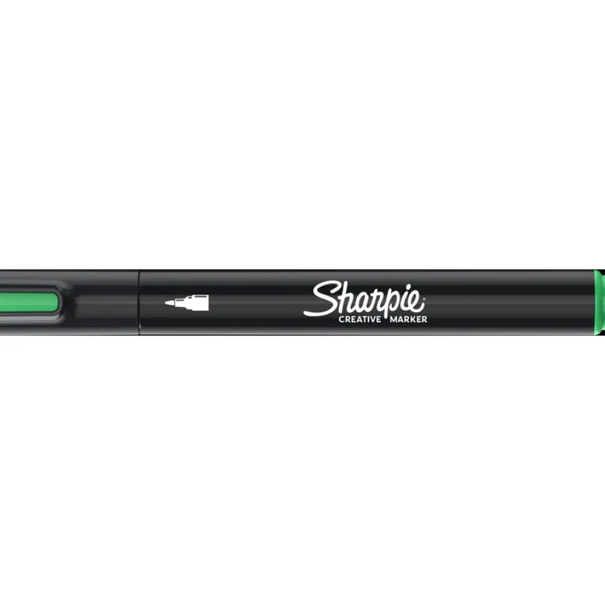 Sharpie Creative - Marqueur - non permanent - vert - encre acrylique à base d'eau - 2.5 mm