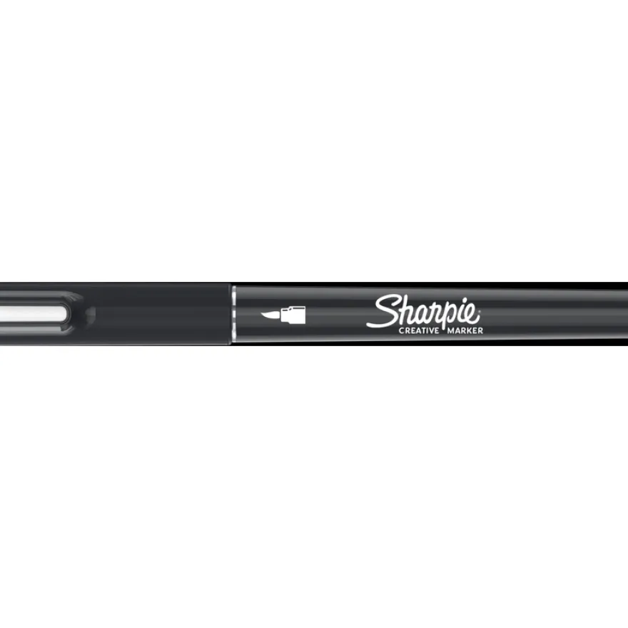 Sharpie Creative - Marqueur - non permanent - blanc - encre acrylique à base d'eau - 1.2 mm