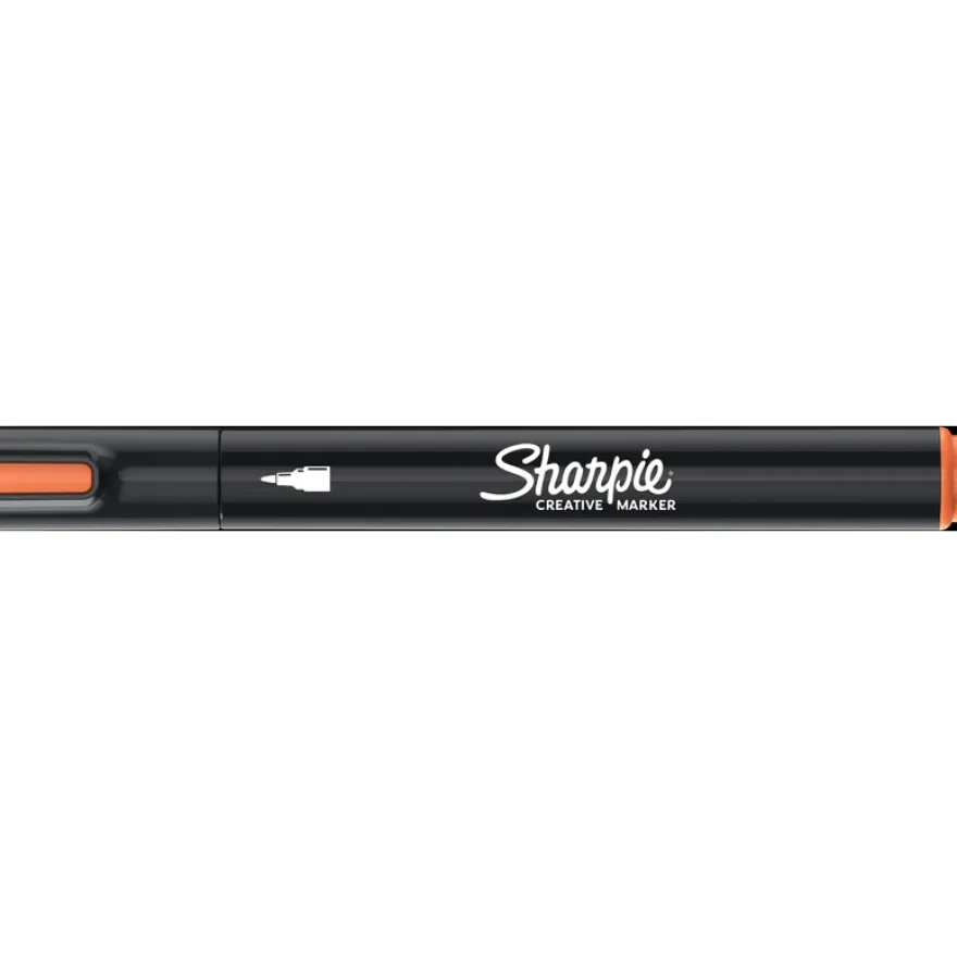 Sharpie Creative - Marqueur - non permanent - orange - encre acrylique à base d'eau - 2.5 mm