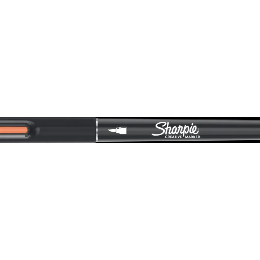 Sharpie Creative - Marqueur - non permanent - orange - encre acrylique à base d'eau - 1.2 mm