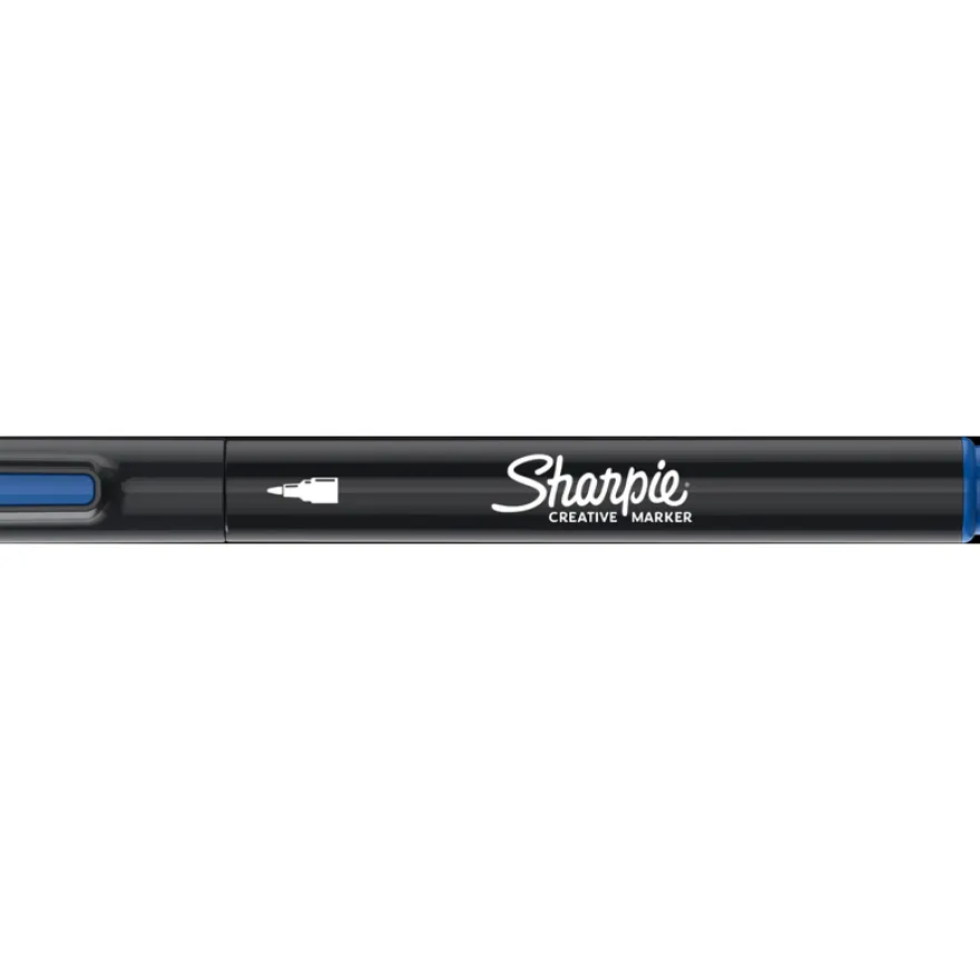 Sharpie Creative - Marqueur - non permanent - bleu - encre acrylique à base d'eau - 2.5 mm