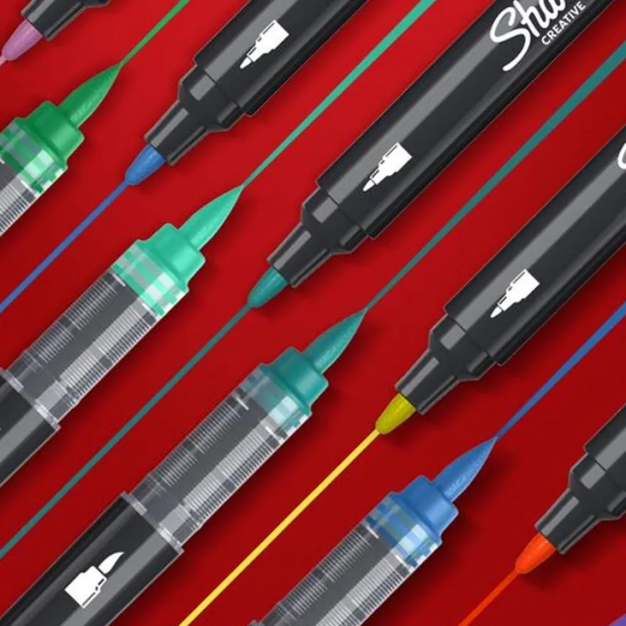 Sharpie Creative Marker - Stylos de peinture acrylique 5 unités