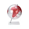 Sign Deco - Globe non lumineux 30 cm - rouge