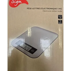 Sign Office - Balance pèse-lettres électronique - 5 kg