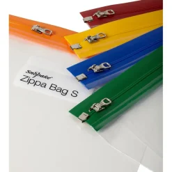 Snopake Zippa-Bag S - Pochette renforcée zippée - 255 x 190 mm - disponible dans différentes couleurs