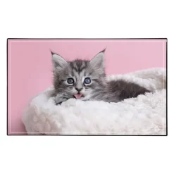 Sous-main Animaux Chaton + Chiot - 59,5 x 36,2 cm - Assortis - Viquel