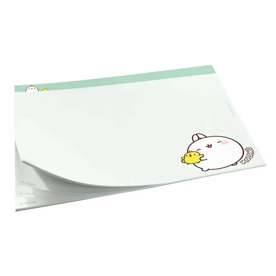 Sous-main bloc papier Molang - 30 x 40 cm - Assortis - Viquel