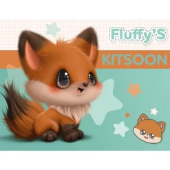Sous-main carton rigide BOUCHUT "Fantaisie Fluffy's" 40,5 X 55 cm