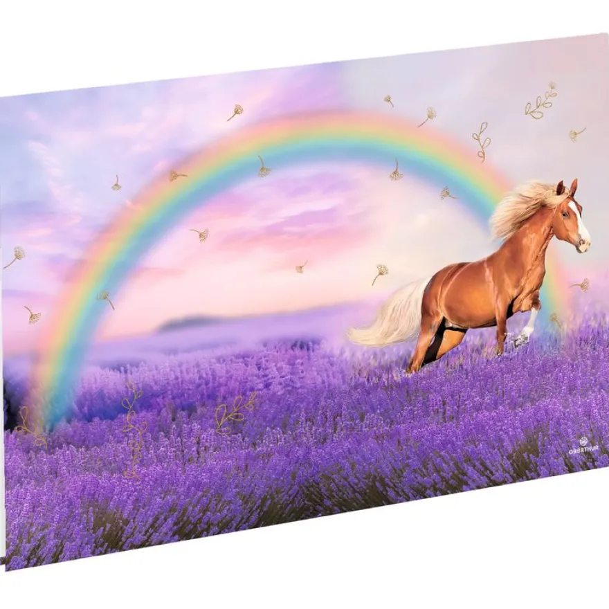 Sous-main double Cheval - 55 x 37 cm - Oberthur