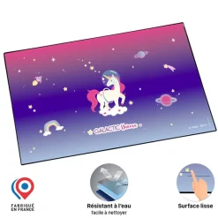 Sous-main Galactic Unicorn- 59,5 x 36,2 cm - Viquel