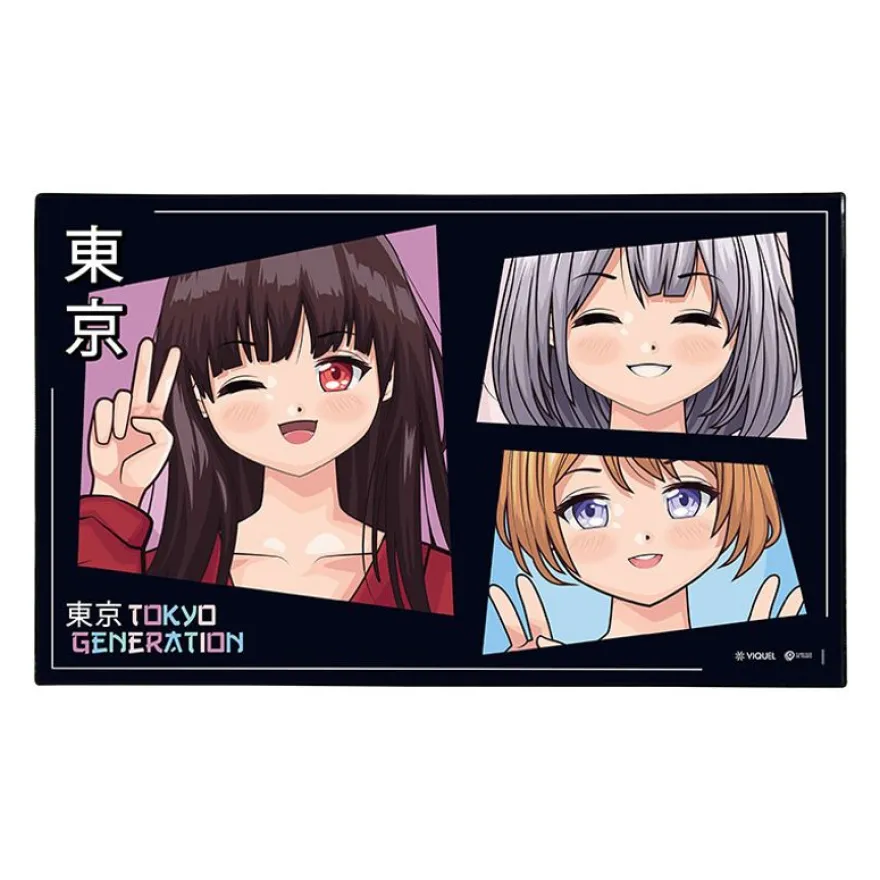 Sous-main Manga - 59,5 x 36,2 cm - Assortis - Viquel