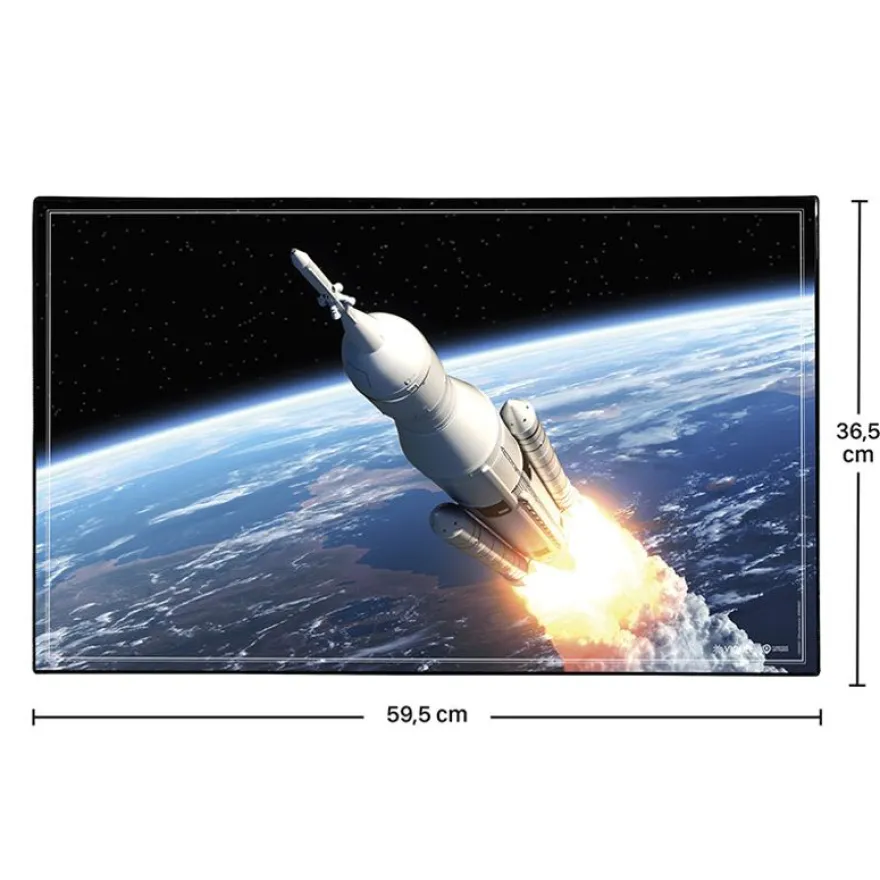 Sous-main Navette spatiale - 59,5 x 36,2 cm - Viquel