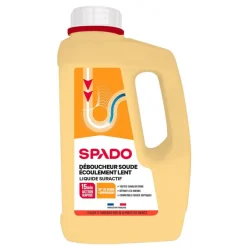Spado - Déboucheur liquide spécial écoulement - 1L