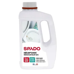 SPADO Décap' Choc - Rénovateur WC 3EN1 - produit de nettoyage - 1L