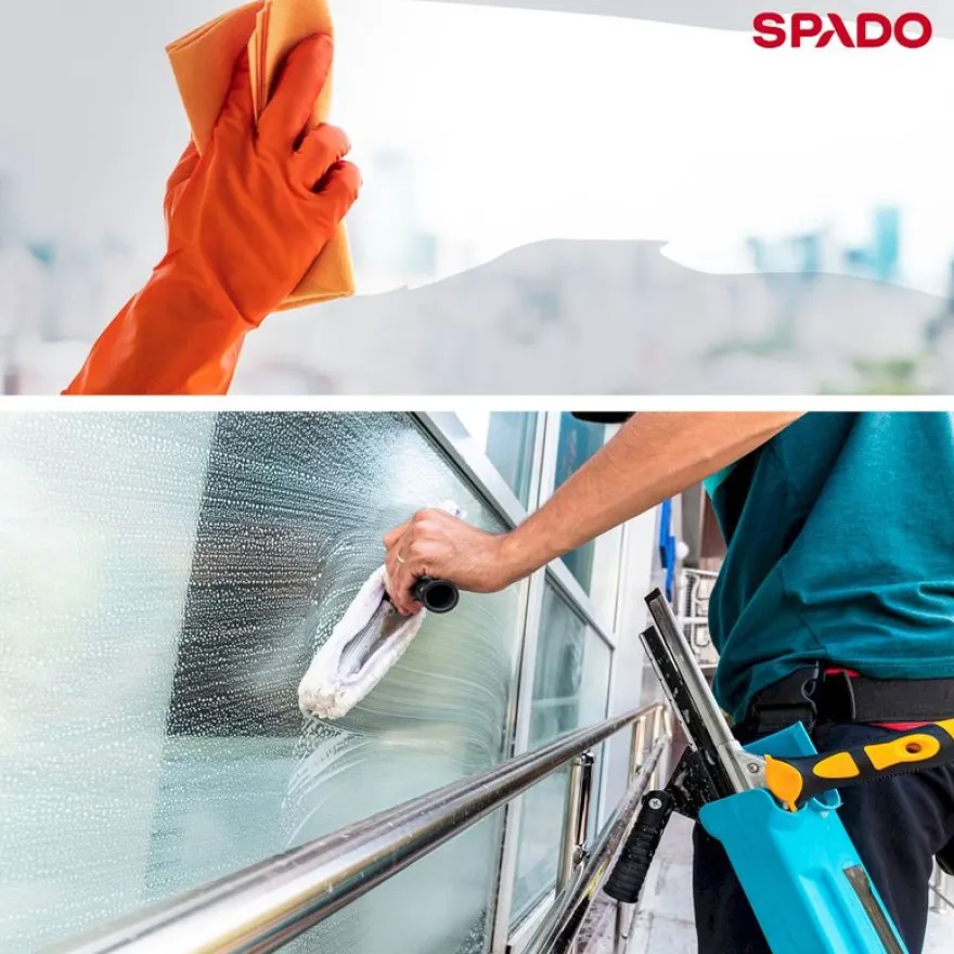 SPADO PRO - Produit de nettoyage vitres - bouteille 5 L
