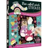 Squishmallows Mon coffret pixels strass Coffret avec un tableau à décorer, plus de 3 200 strass et un stylet pour les appliquer Dès 6 ans