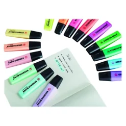 STABILO BOSS ORIGINAL - Pack de 15 surligneurs - couleurs assorties