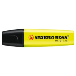 STABILO BOSS ORIGINAL - Pack de 4 Surligneur fluos - orange, jaune, vert, rose