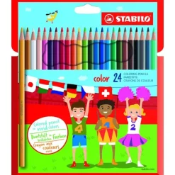 STABILO Color - 24 Crayons de couleur
