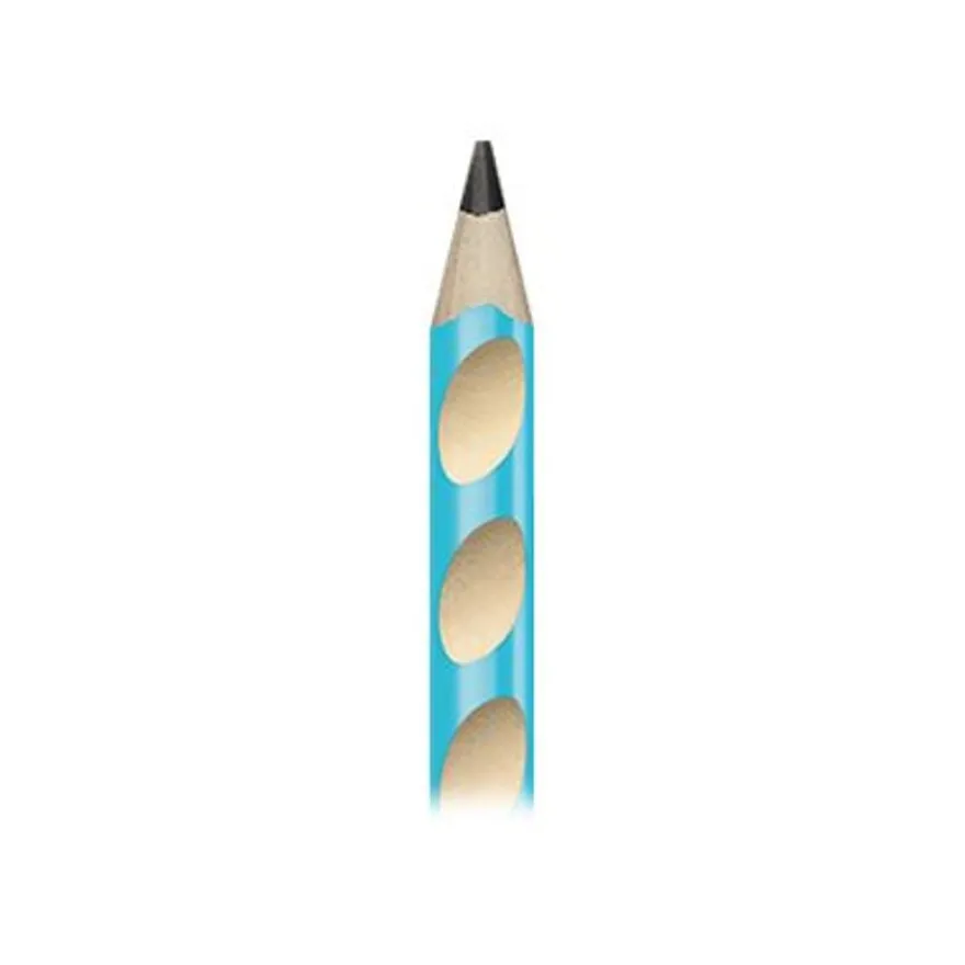 STABILO Easy Graph - Crayon à papier HB - pour gaucher - bleu clair