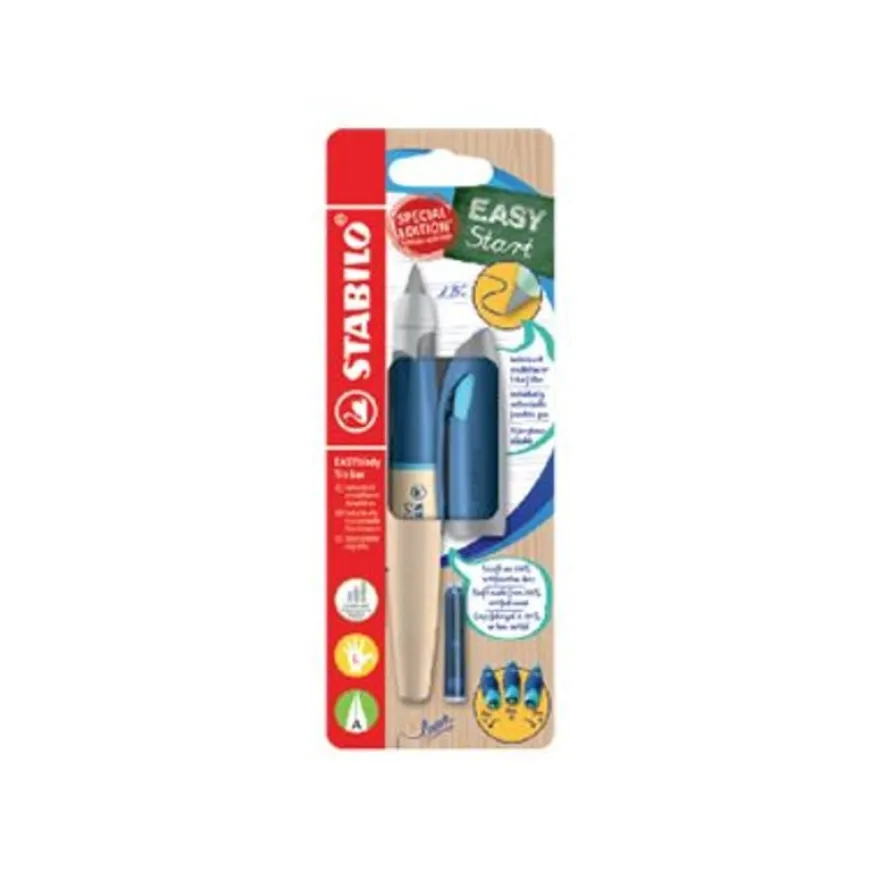 STABILO EASYbirdy Timber - Stylo plume - non permanent - bleu roi