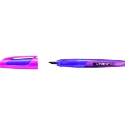 STABILO EASYbuddy - Stylo plume ergonomique - pour gaucher - rose/violet