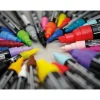 STABILO FREE - Pack de 3 marqueurs acryliques - noir - pointes mixtes