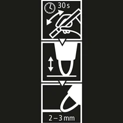 STABILO FREE - Pack de 3 marqueurs acryliques - noir - pointes mixtes