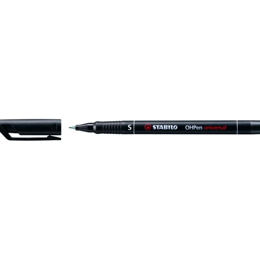 STABILO OHPEN - Marqueur permanent - pointe extra fine 0,4 mm - noir