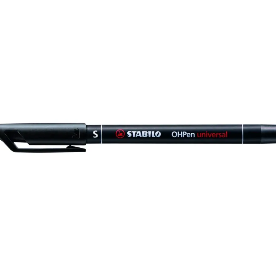 STABILO OHPEN - Marqueur permanent - pointe extra fine 0,4 mm - noir