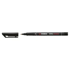STABILO OHPEN - Marqueur permanent - pointe fine 0,7 mm - noir