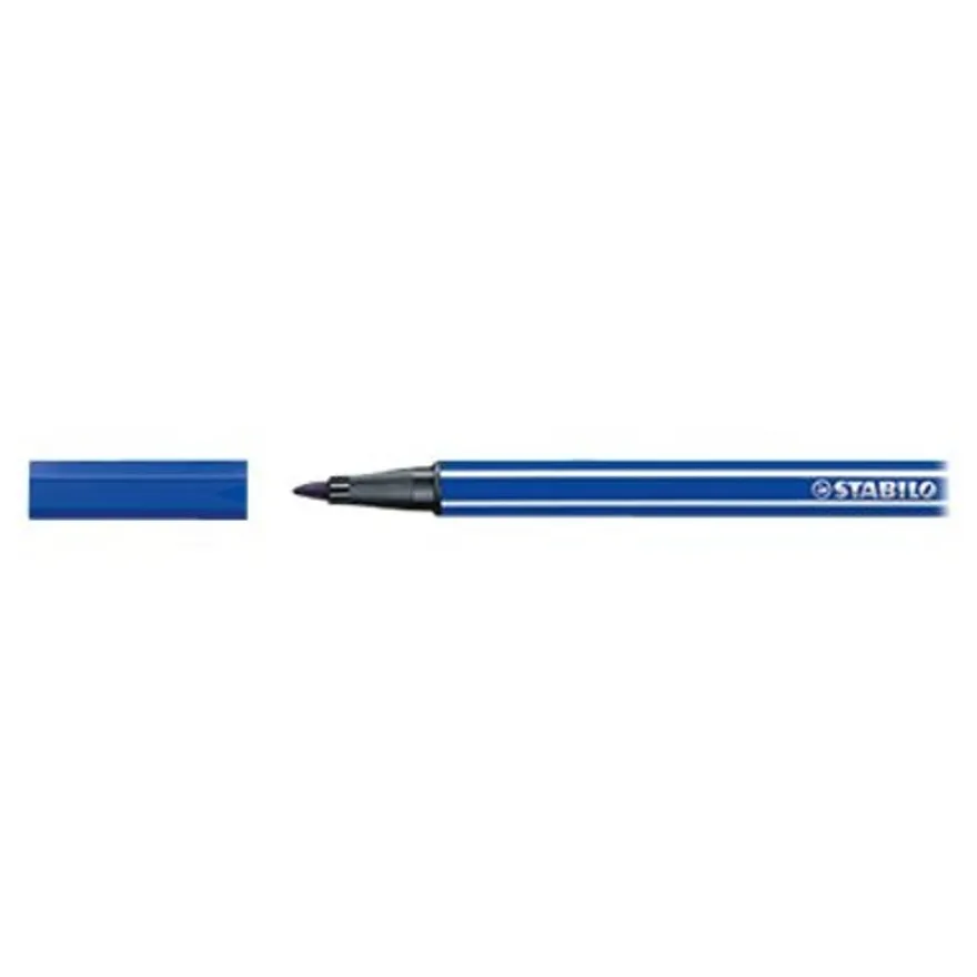 STABILO Pen 68 - 24 Feutres pointe moyenne - couleurs assorties