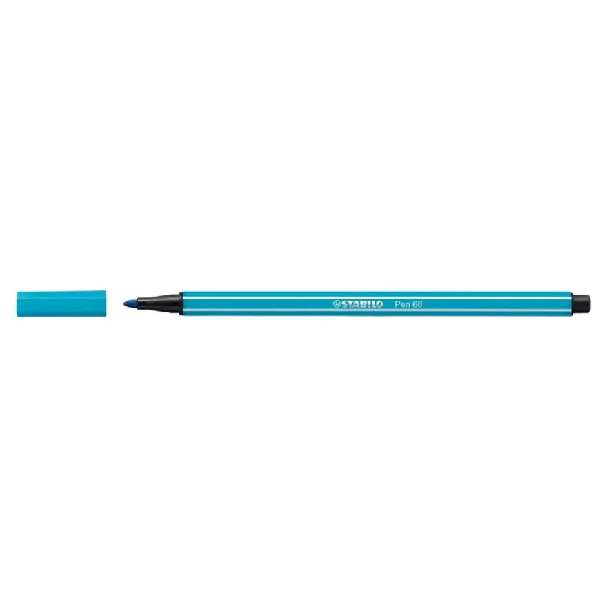 STABILO Pen 68 - 24 Feutres pointe moyenne - couleurs assorties
