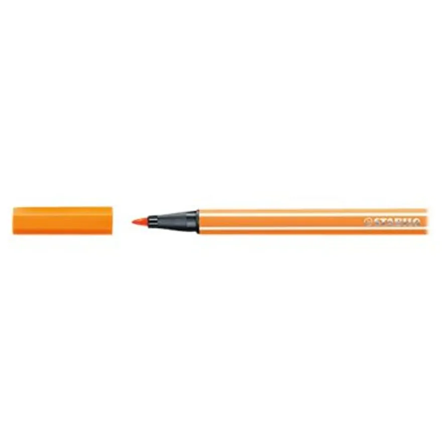 STABILO Pen 68 - 24 Feutres pointe moyenne - couleurs assorties