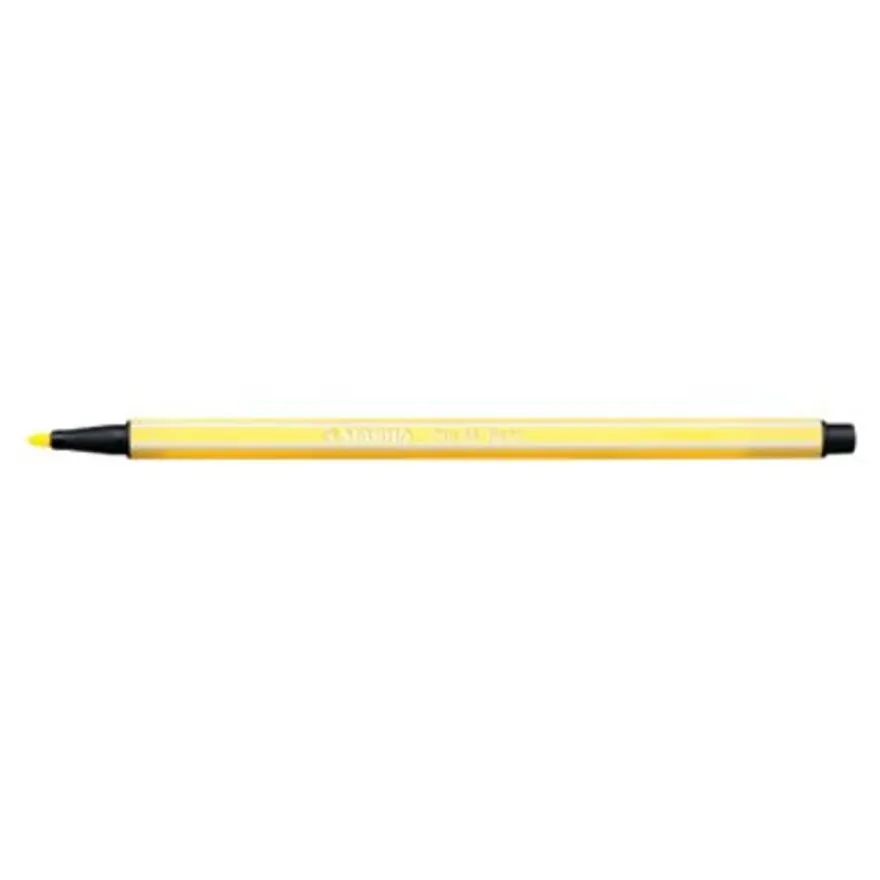 STABILO Pen 68 - 12 Feutres pointe moyenne - couleurs assorties