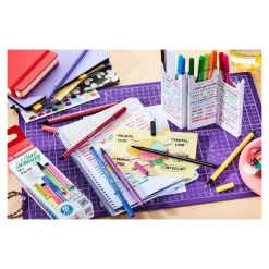 STABILO Pen 68 - Etui zig zag de 18 feutres - pointe moyenne