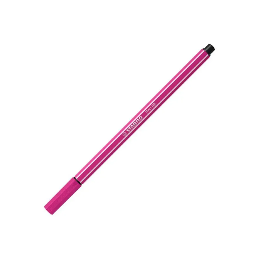 STABILO Pen 68 - Etui zig zag de 18 feutres - pointe moyenne