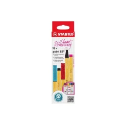 STABILO point 88 - Etui zig zag de 18 stylos feutres - pointe fine