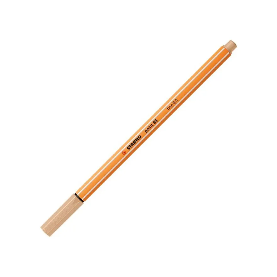 STABILO point 88 - Feutre fin - 0.4 mm - beige