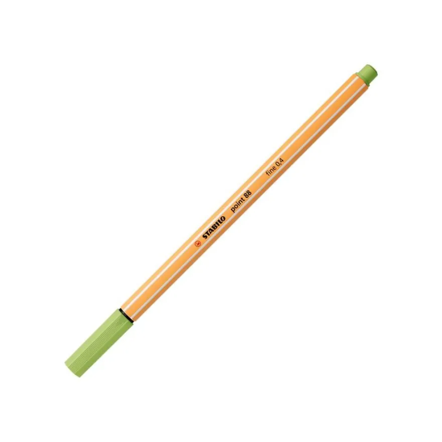 STABILO point 88 - Feutre fin - 0.4 mm - vert pistache