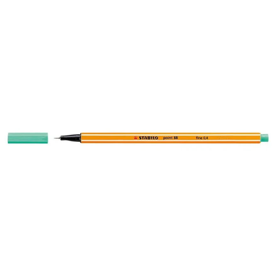 STABILO point 88 - Feutre fin - 0.4 mm - vert eucalyptus