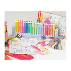 STABILO swing cool Fashion Edition by Marina Hoermanseder - Chevalet de 18 surligneurs - couleurs assorties