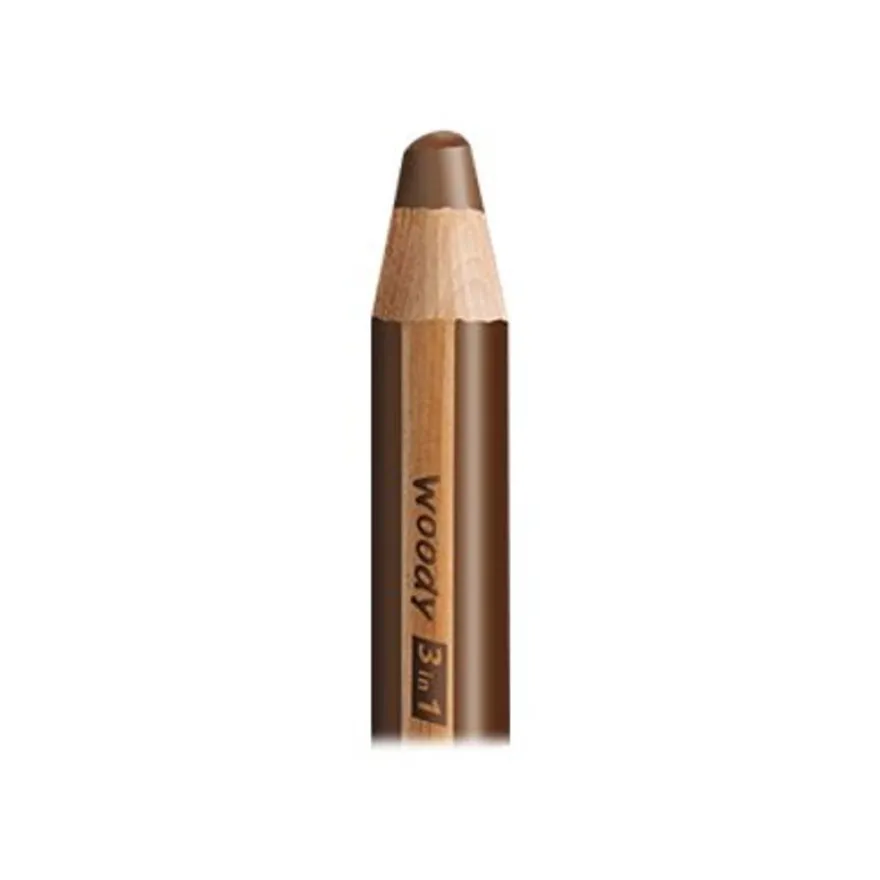 Stabilo woody 3 in 1 - 6 Crayons de couleur - 10 mm - couleurs assorties