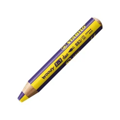 STABILO woody 3 in 1 duo - Crayon de couleur - jaune/violet