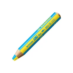STABILO woody 3 in 1 duo - pack de 5 crayons de couleur - couleurs assorties