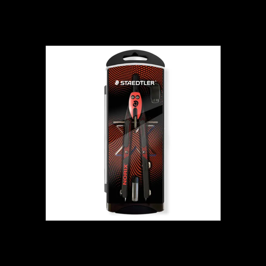 Staedtler - Noris 555 Compas - couleur rouge